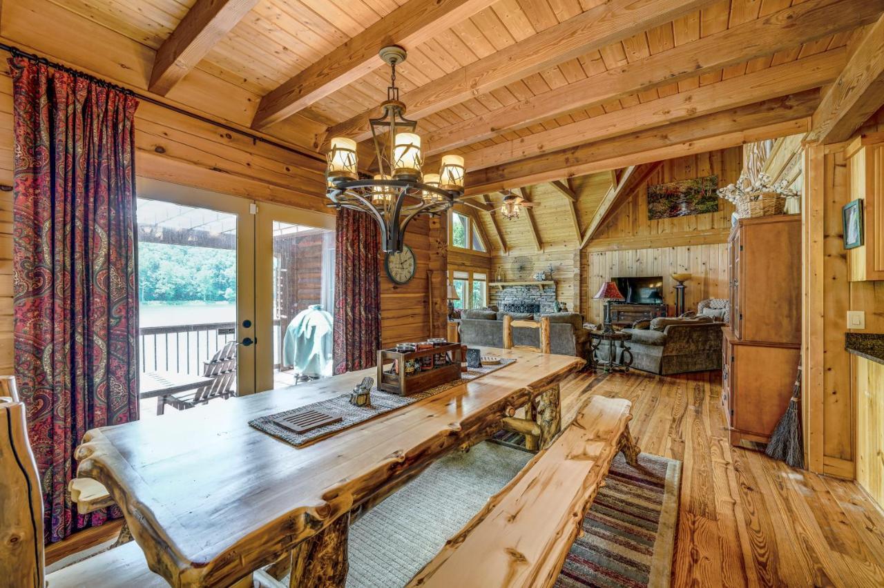 Log Haven Villa Доусънвил Екстериор снимка